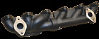 2049202326 Ats Diesel Pulse Flow Exhaust Manifold Cummins Egr Compliant Front