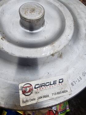 07n-09-07-2a Circle D Specialties 6l80 Torque Converter 258mm 3000-3200 Rpm Stall With Billet Front/hd 07n-09-07-2a Circle D Specialties 6l80 Torque Converter 258mm 3000-3200 Rpm Stall With Billet Front/hd