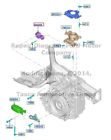 Dp5z6068c Ford New Oem Trans Mounting Upper Torque Restrictor Dohc Gas