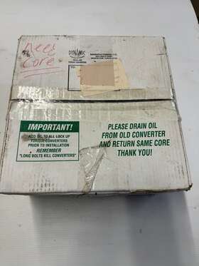 Dcb29dcnf Dynamics Dynamic Remanufactured Torque Converter Chevy S10 Dgm91 Gm31cw Bu39w