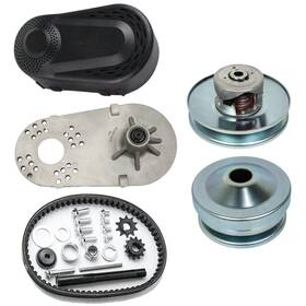 Jeremywell 843718108480 Used 30 Series Go Kart Torque Converter Clutch Kit 1 Inch 10t #40/41/420 12t #35