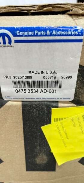 4753534ad Mopar Automatic Transmission Torque Converter Fits 13-19 Dodge Journey 2.4l-l4