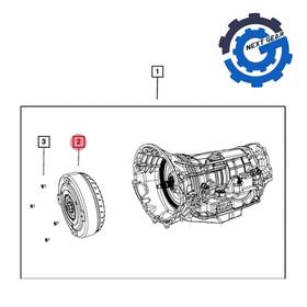 R8051167ab Mopar Reman Oem Torque Converter For 2009-2011 Ram 1500 5.7l V8