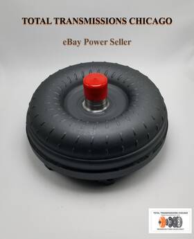 Gm88hdss2 Total Transmissions Chicago B82hd 4l80e Torque Converter 2.65 Inch Hub 98 Up Chevy Truck 2200-2400 Billet