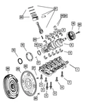 Genuine Mopar Torque Converter R4736582AE. Fixed Price $441.86.