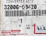 Automatic Transmission Torque Converter 32000-60420 For 2024 2026 Toyota Tacoma. Fixed Price $1500.00.