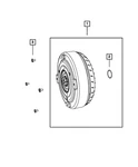Genuine Mopar Torque Converter R4736587AD. Fixed Price $546.52.