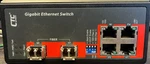 Ctc IGS-402S Industrial 4+2 Gigabit Ethernet Switch Din Rail. Fixed Price $79.99.