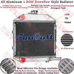 Row Radiator 1942SMP130486 Ford Compact 1300 Model Tractor SBA310100211. Fixed Price $179.00.