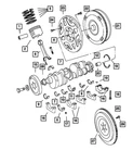 Genuine Mopar Torque Converter Package R4736591AC. Fixed Price $474.40.