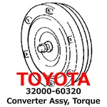 Toyota Genuine Oem Torque Converter Assy 32000-60320 New. Fixed Price $1672.80.