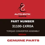 31100-1XR0A Genuine Parts For Nissan Converter Assy Torque. Fixed Price $1328.47.