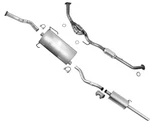 Flex Pipe Converter & Rear Muffler For Toyota Sienna 98-00 W Federal Emissions. Fixed Price $806.00.