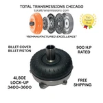 3400-3600 Stall 4L80E Torque Converter 10 Inch Lock Up Billet Free Shipping. Fixed Price $1249.00.