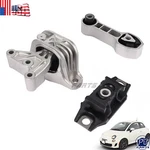 Engine Motor & Trans. Mount W. Torque Strut 3PCS Set For Fiat 500 2012-18. Fixed Price $58.89.