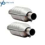 2PCS 2" Inlet/outlet Catalytic Converters With Heat Shield Ford Mustang Gt. Fixed Price $110.48.