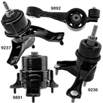 Eng Motor & Trans Mounts Set Of 4 Pcs For Toyota Highlander 2.7 Auto Only!. Fixed Price $178.00.