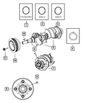 Genuine Mopar Torque Converter Drive Plate 4752455AA. Fixed Price $51.83.
