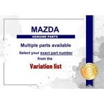 Genuine Mazda Plate Backing - Multiple Part Numbers. Fixed Price $22.80.