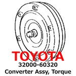 32000-60320 Toyota Converter Assy, Torque 3200060320, New Genuine Oem Part. Fixed Price $1129.99.