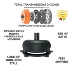 2800-3200 Stall 4L80E Torque Converter 10 Inch Lock Up Free Shipping. Fixed Price $539.99.