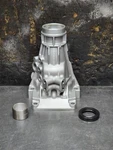 A340E Transmission Extension Housing, 2WD "v" Mount Speed-o Hole Block #8926. Fixed Price $65.00.