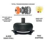 4L80E 3200 Stall Torque Converter High Performance Lock Up 10". Fixed Price $539.99.