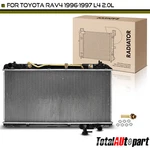 Radiator W/ Transmission Oil Cooler For Toyota RAV4 96-97 L4 2.0L Auto Trans.. Fixed Price $114.18.