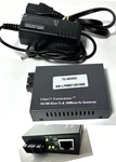 Fiber Transceiver 10/100BASE-TX To 100BASE-FX Fast Ethernet Converter + Ac Power. Fixed Price $32.00.