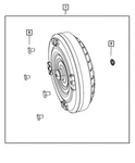 Genuine Mopar Torque Converter Kit RL093944AF. Fixed Price $619.48.