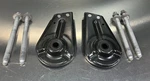 07-13 Mercedes W221 S550 CL550 Rear Subframe Support Bracket With Bolts Pair Oem. Fixed Price $64.87.