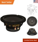 High-performance 8" Goldwood Woofer 330W, Ideal Surround Sound Systems. Fixed Price $109.79.