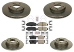Carbon Brake Rotors Pad For Honda Accord 03-07 V6 Automatic Transmission. Fixed Price $274.00.