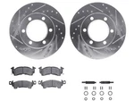 Dynamic Friction 71FM58B Front Brake Pad And Rotor Kit Fits 1975-1986 Chevy K10. Fixed Price $205.67.
