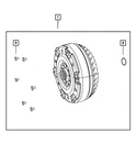 2014-18 Ram 2500 3500 68RFE Trans. Torque Converter Kit Ome# R8419671AH. Fixed Price $1326.88.