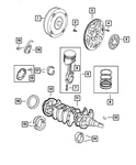 Genuine Mopar Torque Converter Package R5093888AE. Fixed Price $455.68.